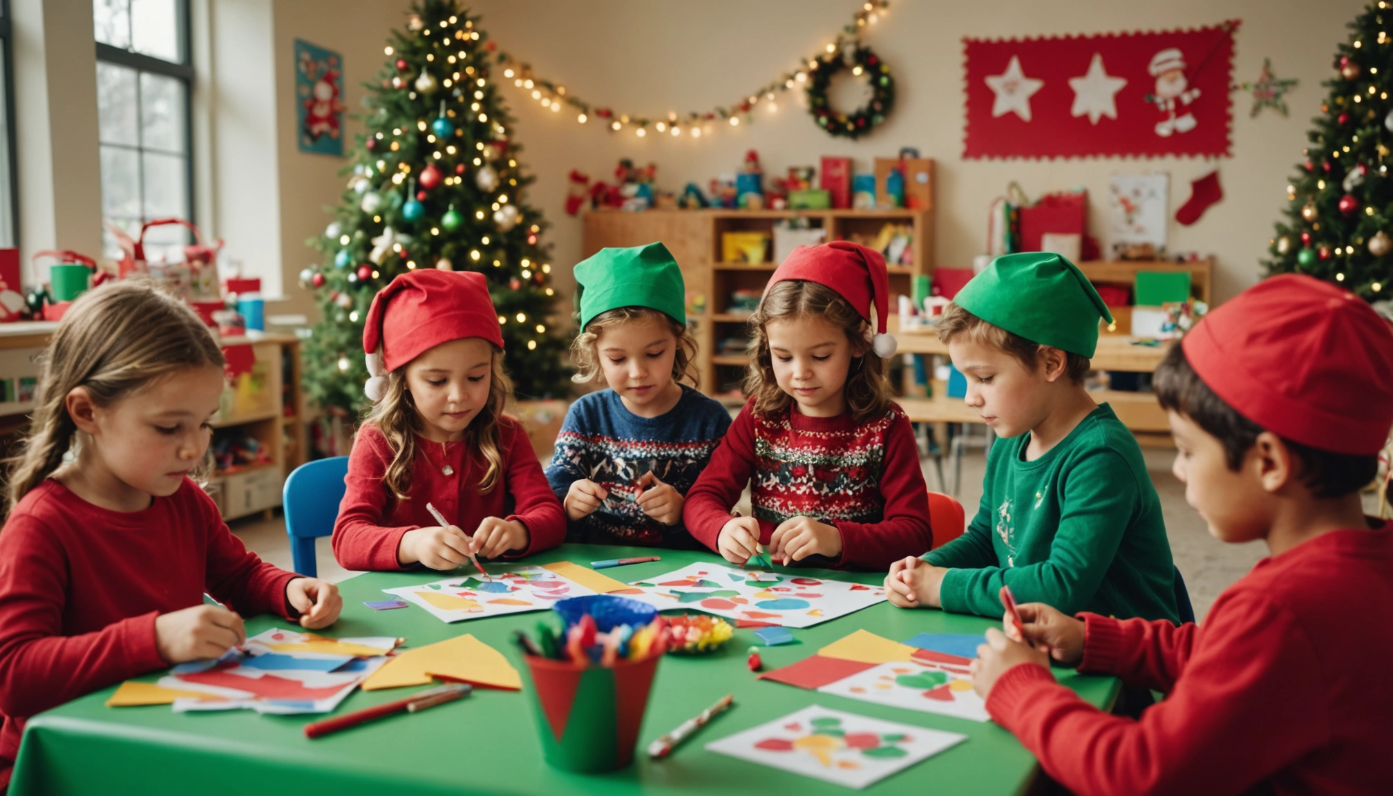 activité noel en creche